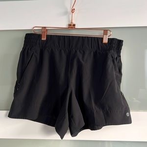 Black Apana Workout Shorts Size M